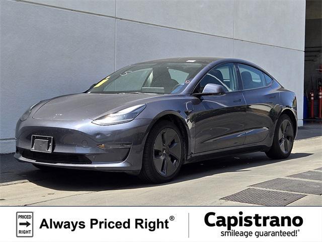 used 2023 Tesla Model 3 car, priced at $26,499