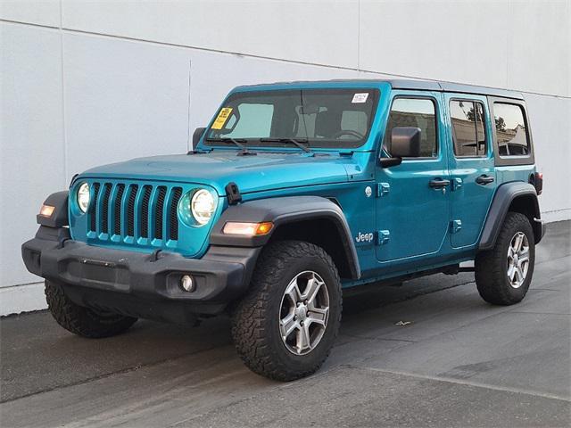 used 2020 Jeep Wrangler Unlimited car, priced at $26,899