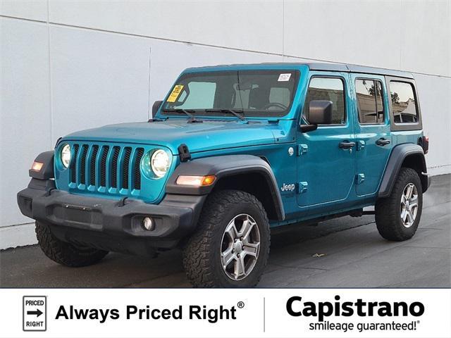 used 2020 Jeep Wrangler Unlimited car, priced at $26,899