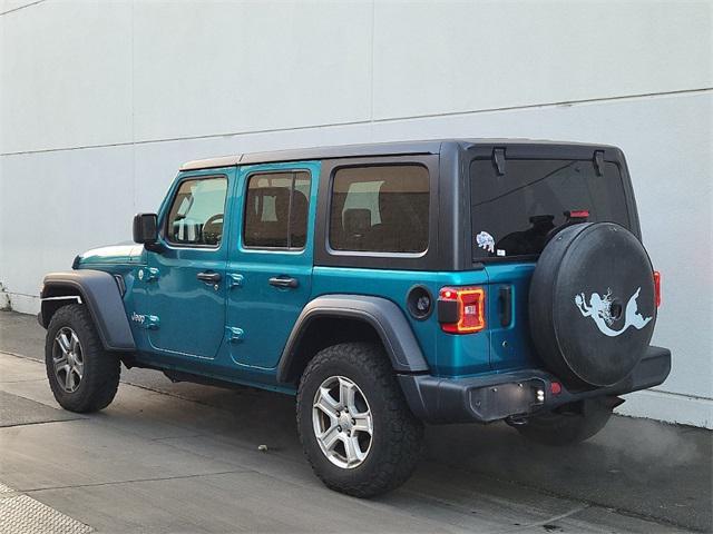 used 2020 Jeep Wrangler Unlimited car, priced at $26,899