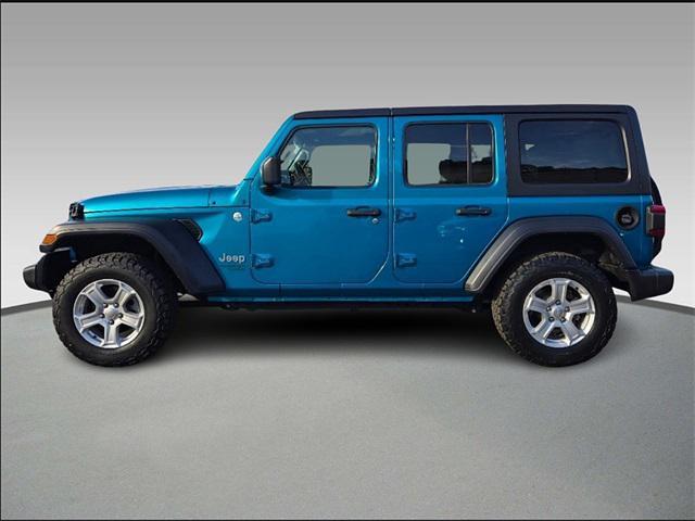 used 2020 Jeep Wrangler Unlimited car, priced at $24,299