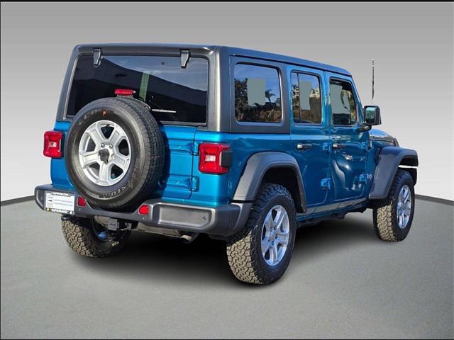 used 2020 Jeep Wrangler Unlimited car, priced at $24,299