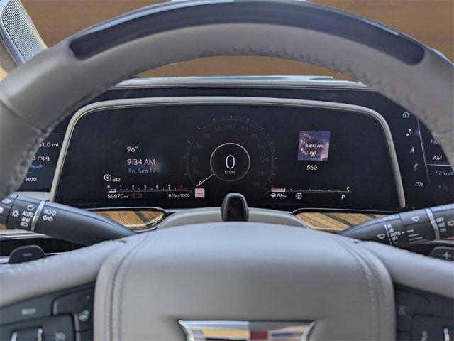 used 2023 Cadillac Escalade ESV car, priced at $74,385