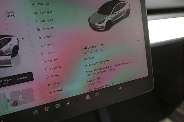 used 2023 Tesla Model 3 car, priced at $31,998
