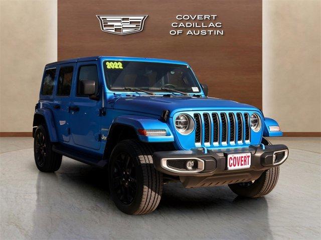 used 2022 Jeep Wrangler Unlimited 4xe car, priced at $33,488