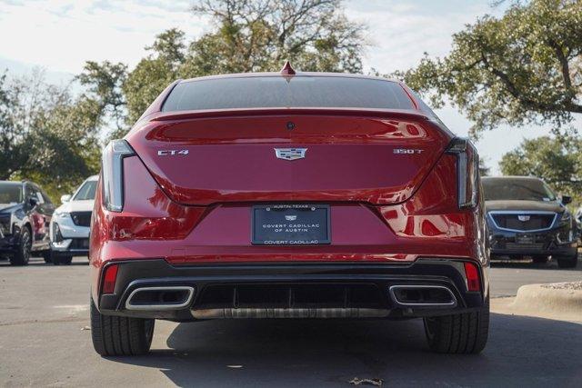 new 2024 Cadillac CT4 car, priced at $43,960