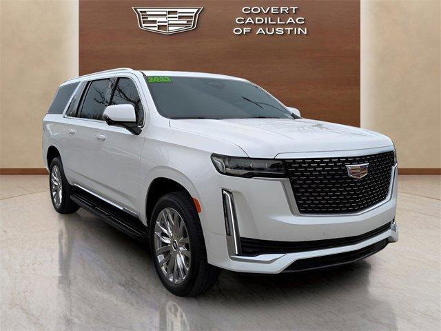 used 2023 Cadillac Escalade ESV car, priced at $74,591