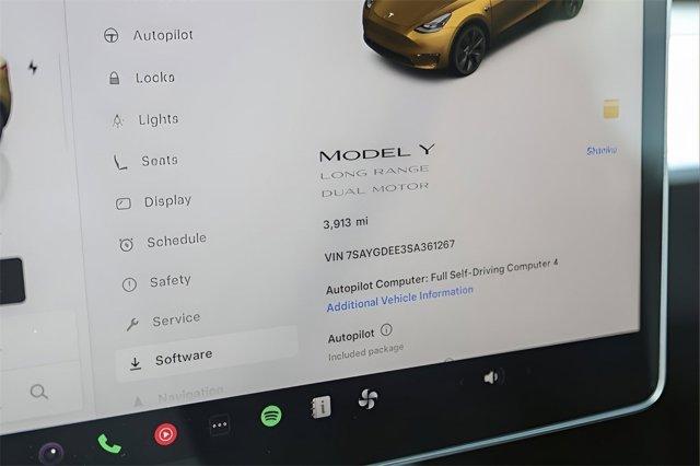 used 2025 Tesla Model Y car, priced at $40,482