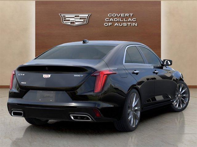 new 2025 Cadillac CT4 car, priced at $56,165