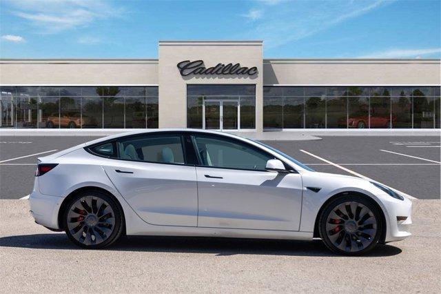 used 2021 Tesla Model 3 car, priced at $35,988