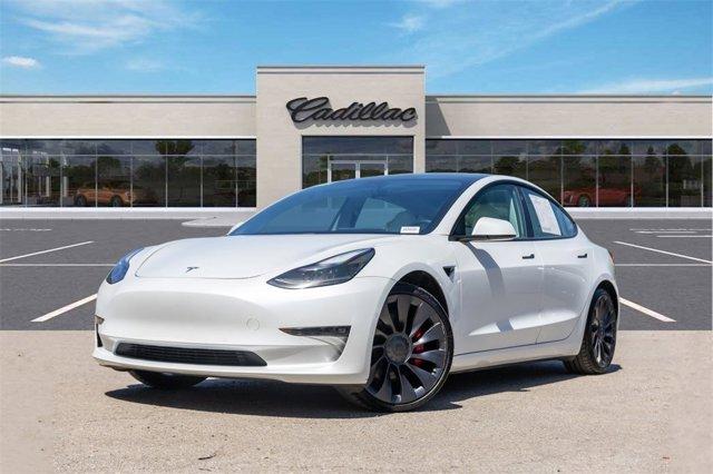 used 2021 Tesla Model 3 car, priced at $34,988