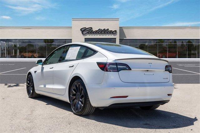 used 2021 Tesla Model 3 car, priced at $35,988