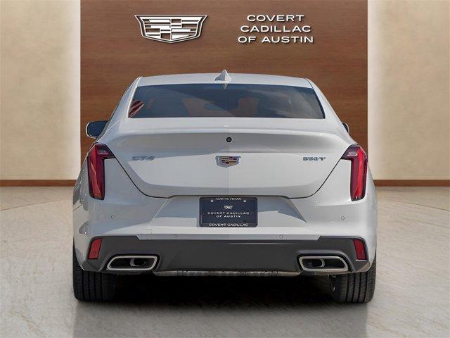 new 2025 Cadillac CT4 car, priced at $47,675