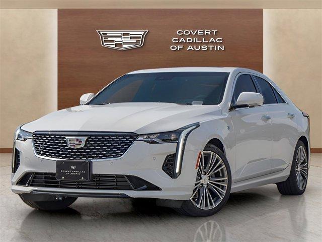 new 2025 Cadillac CT4 car, priced at $47,675