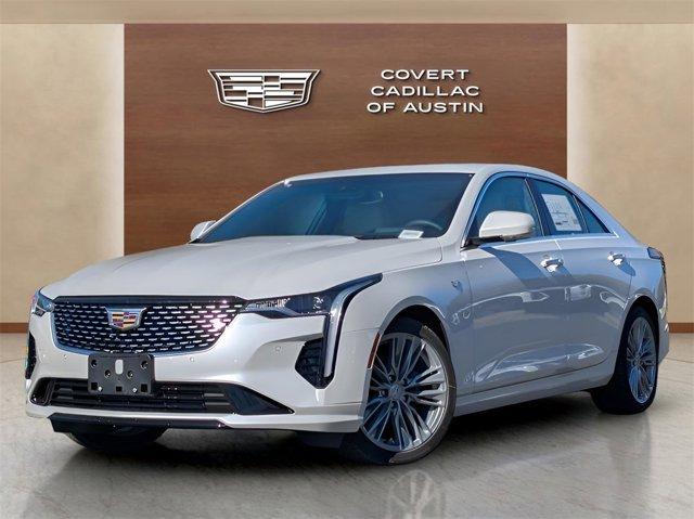 new 2025 Cadillac CT4 car, priced at $47,060