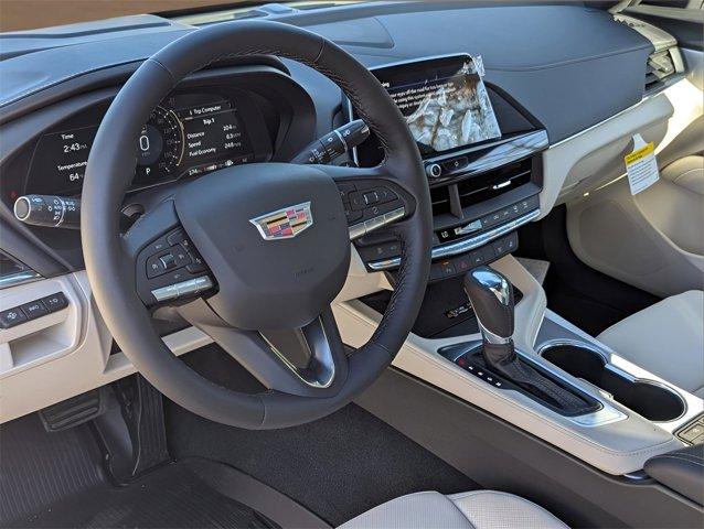 new 2025 Cadillac CT4 car, priced at $47,060