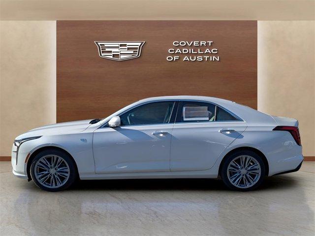 new 2025 Cadillac CT4 car, priced at $47,060