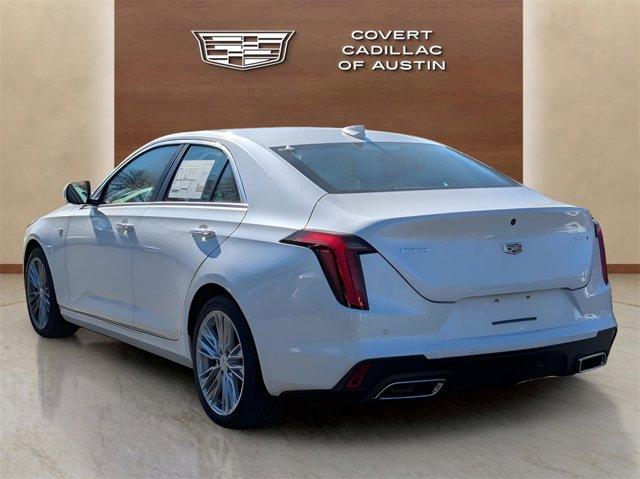 new 2025 Cadillac CT4 car, priced at $47,060