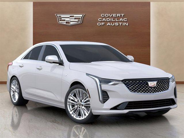 new 2025 Cadillac CT4 car, priced at $47,060