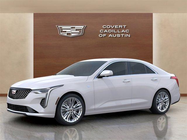 new 2025 Cadillac CT4 car, priced at $47,060