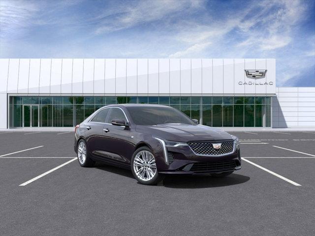 new 2025 Cadillac CT4 car, priced at $49,960