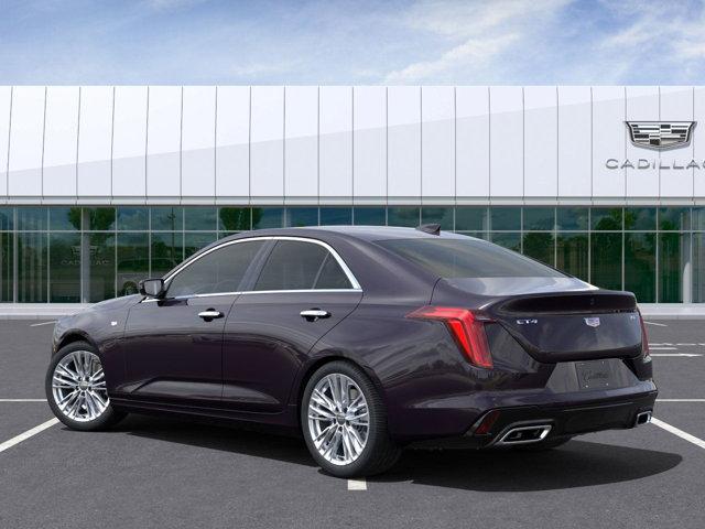 new 2025 Cadillac CT4 car, priced at $49,960