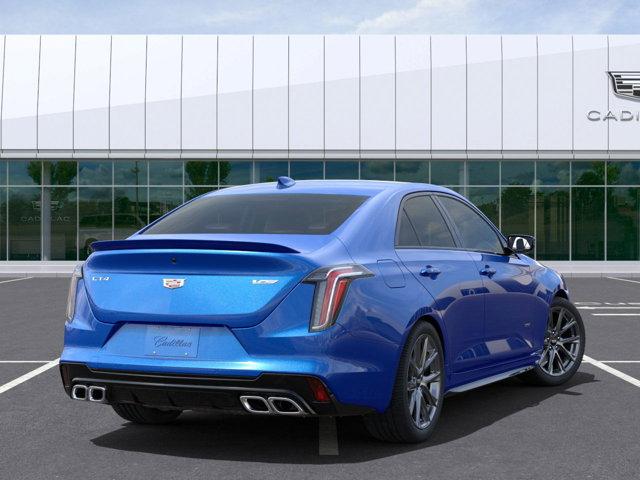 new 2025 Cadillac CT4-V car, priced at $60,455