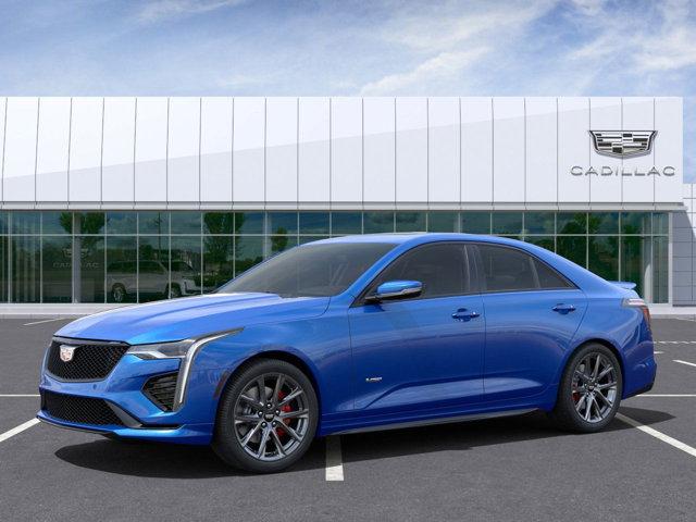 new 2025 Cadillac CT4-V car, priced at $60,455