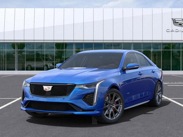 new 2025 Cadillac CT4-V car, priced at $60,455