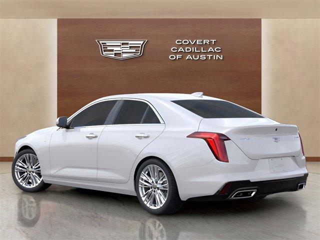 new 2025 Cadillac CT4 car, priced at $44,060