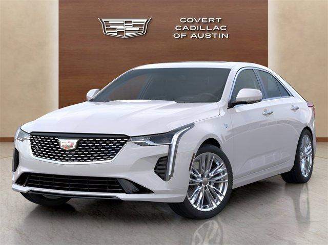new 2025 Cadillac CT4 car, priced at $44,060