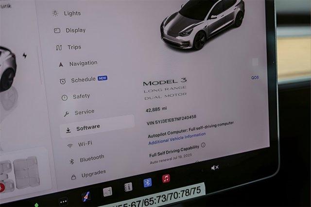 used 2022 Tesla Model 3 car, priced at $28,506