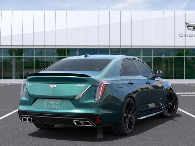 new 2025 Cadillac CT4-V car, priced at $58,210