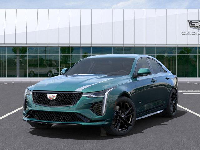 new 2025 Cadillac CT4-V car, priced at $58,210