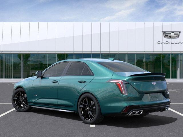 new 2025 Cadillac CT4-V car, priced at $58,210