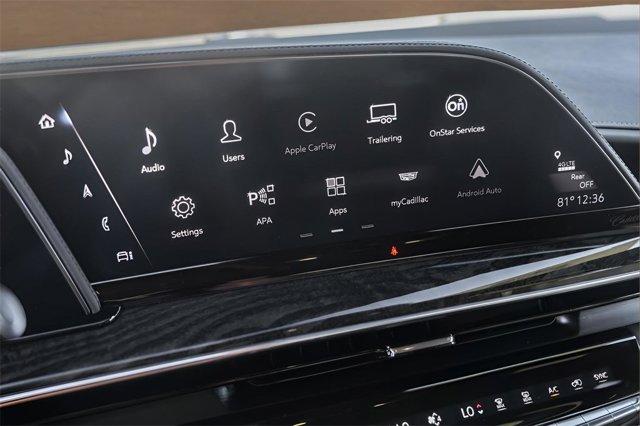 used 2023 Cadillac Escalade car, priced at $77,998