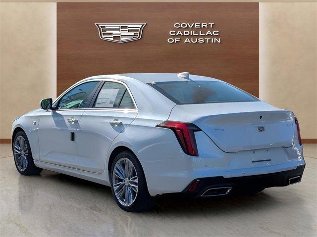 new 2025 Cadillac CT4 car, priced at $44,060