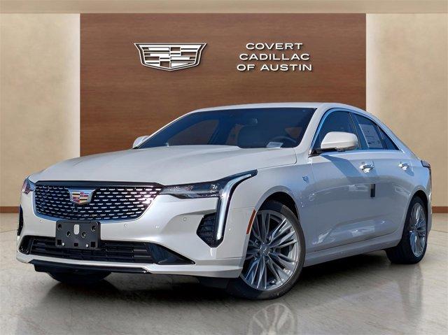 new 2025 Cadillac CT4 car, priced at $44,060