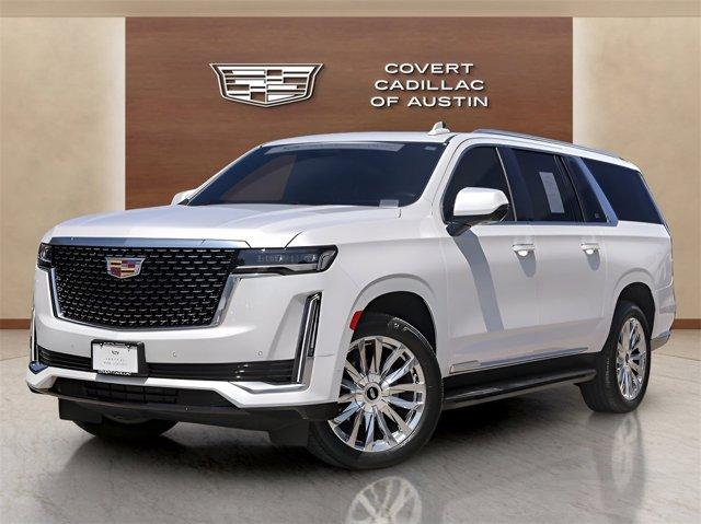used 2023 Cadillac Escalade ESV car, priced at $77,488