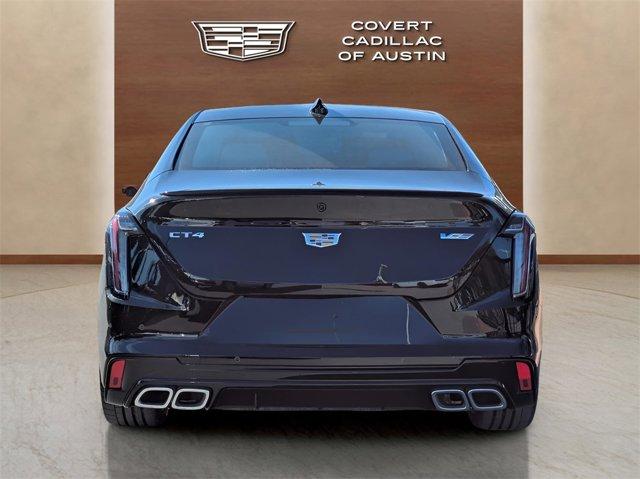 new 2025 Cadillac CT4-V car, priced at $59,830