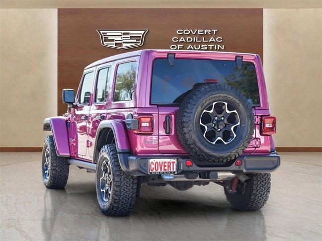 used 2021 Jeep Wrangler Unlimited 4xe car, priced at $38,998