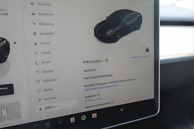 used 2022 Tesla Model 3 car, priced at $25,671