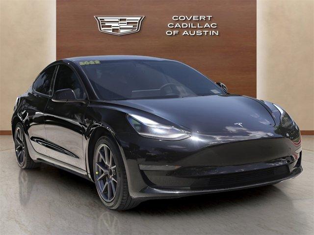 used 2022 Tesla Model 3 car, priced at $25,671