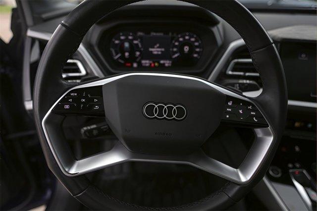 used 2022 Audi Q4 e-tron car, priced at $27,998