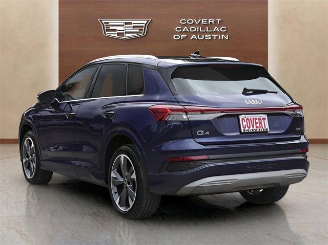 used 2022 Audi Q4 e-tron car, priced at $27,998