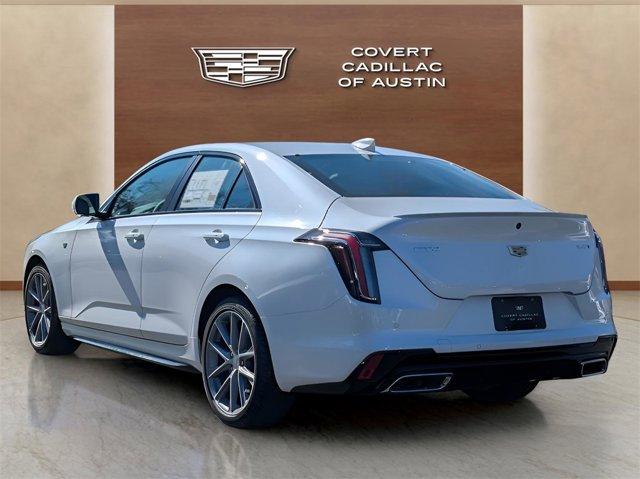 new 2025 Cadillac CT4 car, priced at $50,065