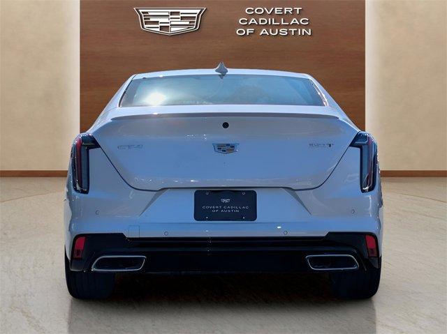 new 2025 Cadillac CT4 car, priced at $50,065