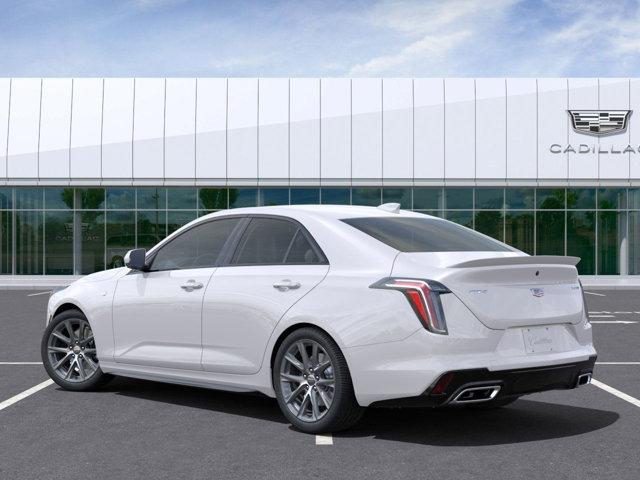 new 2025 Cadillac CT4 car, priced at $50,065