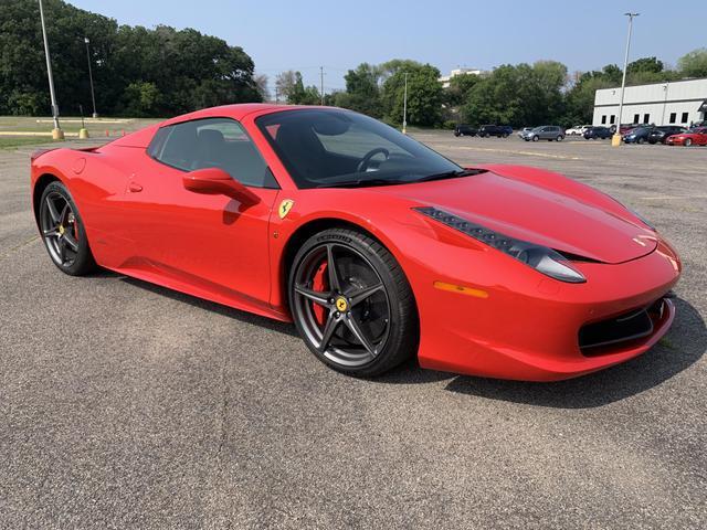 used 2014 Ferrari 458 Spider car, priced at $279,995