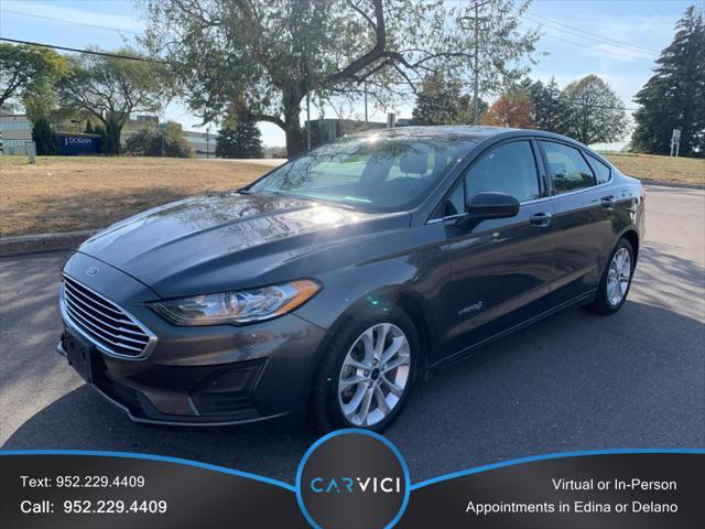 used 2019 Ford Fusion Hybrid car, priced at $16,662